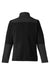 Core 365 CE890W Womens Journey Summit Hybrid Full Zip Jacket Black Flat Back