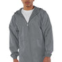 Champion Mens Wind & Water Resistant Full Zip Hooded Anorak Jacket - Graphite Grey