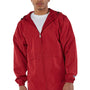 Champion Mens Wind & Water Resistant Full Zip Hooded Anorak Jacket - Scarlet Red