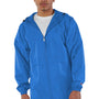 Champion Mens Wind & Water Resistant Full Zip Hooded Anorak Jacket - Royal Blue