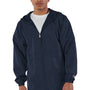 Champion Mens Wind & Water Resistant Full Zip Hooded Anorak Jacket - Navy Blue