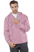 Champion CO200 Mens Packable Anorak 1/4 Zip Hooded Jacket Candy Pink Front