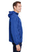 Champion CO200 Mens Packable Anorak 1/4 Zip Hooded Jacket Royal Blue Side