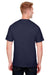 Champion CP10 Mens Short Sleeve Crewneck T-Shirt Navy Blue Back