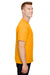 Champion CP10 Mens Short Sleeve Crewneck T-Shirt Gold Side