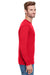 Champion CP15 Mens Long Sleeve Crewneck T-Shirt Red Side