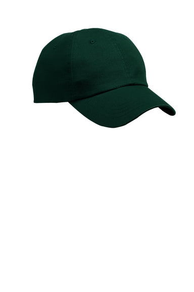 Port & Company CP78 Mens Adjustable Hat Hunter Green Front