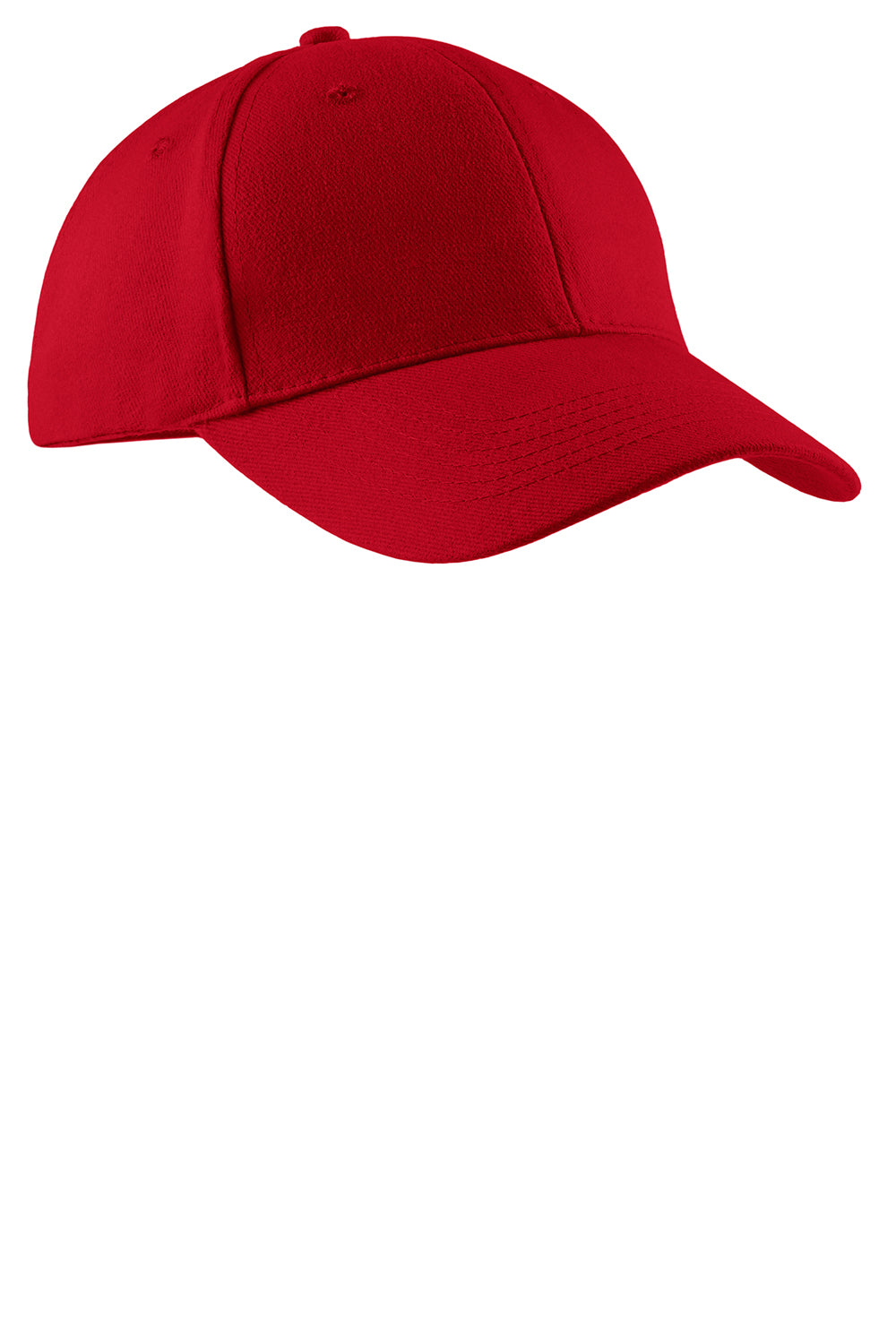 Port & Company CP82 Mens Adjustable Hat Red Front