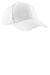 Port & Company CP82 Mens Adjustable Hat White Front