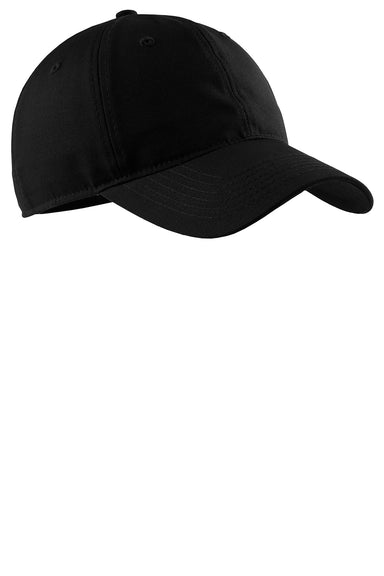 Port Authority CP96 Mens Adjustable Hat Black Front