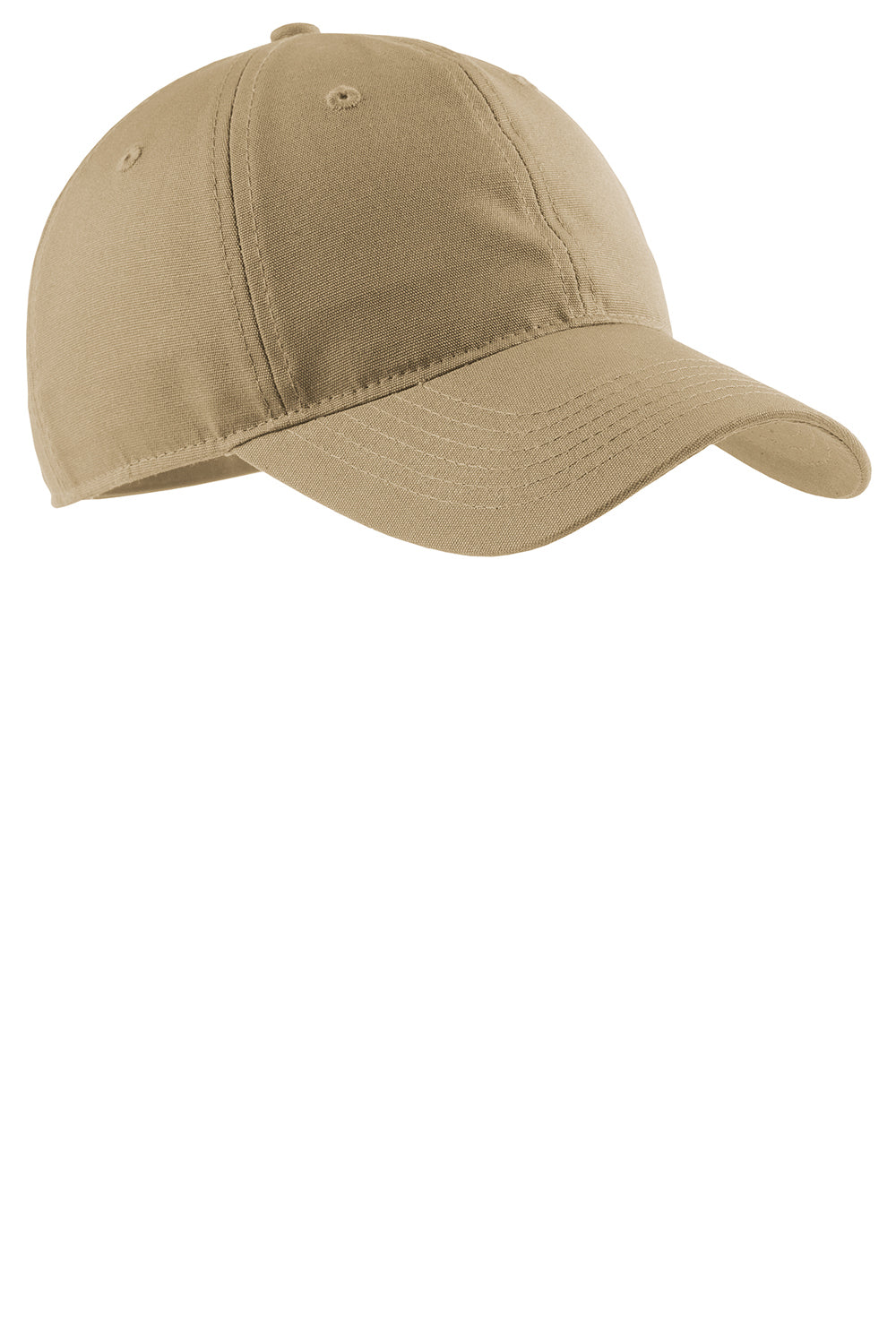 Port Authority CP96 Mens Adjustable Hat Khaki Brown Front
