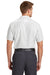 Red Kap CS20/CS20LONG Mens Industrial Moisture Wicking Short Sleeve Button Down Shirt w/ Double Pockets Grey/White Back