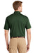 CornerStone CS4020 Mens Industrial Moisture Wicking Short Sleeve Polo Shirt Dark Green Back