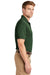CornerStone CS4020 Mens Industrial Moisture Wicking Short Sleeve Polo Shirt Dark Green Side