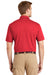 CornerStone CS4020 Mens Industrial Moisture Wicking Short Sleeve Polo Shirt Red Back