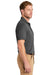CornerStone CS4020P Mens Industrial Moisture Wicking Short Sleeve Polo Shirt w/ Pocket Charcoal Grey Side