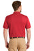 CornerStone CS4020P Mens Industrial Moisture Wicking Short Sleeve Polo Shirt w/ Pocket Red Back