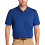 CornerStone Mens Industrial Moisture Wicking Short Sleeve Polo Shirt w/ Pocket - Royal Blue