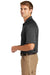 CornerStone CS410 Mens Select Tactical Moisture Wicking Short Sleeve Polo Shirt Charcoal Grey Side