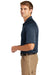 CornerStone CS410 Mens Select Tactical Moisture Wicking Short Sleeve Polo Shirt Navy Blue Side