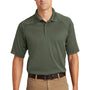CornerStone Mens Select Tactical Moisture Wicking Short Sleeve Polo Shirt - Tactical Green