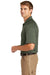 CornerStone CS410 Mens Select Tactical Moisture Wicking Short Sleeve Polo Shirt Tactical Green Side