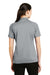 CornerStone CS411 Womens Select Tactical Moisture Wicking Short Sleeve Polo Shirt Light Grey Back