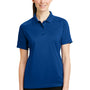CornerStone Womens Select Tactical Moisture Wicking Short Sleeve Polo Shirt - Royal Blue