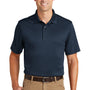 CornerStone Mens Select Moisture Wicking Short Sleeve Polo Shirt - Dark Navy Blue