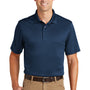 CornerStone Mens Select Moisture Wicking Short Sleeve Polo Shirt - Regatta Blue