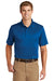 CornerStone CS412 Mens Select Moisture Wicking Short Sleeve Polo Shirt Royal Blue Front
