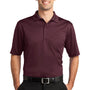 CornerStone Mens Select Moisture Wicking Short Sleeve Polo Shirt w/ Pocket - Maroon - Closeout
