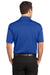 CornerStone CS412P Mens Select Moisture Wicking Short Sleeve Polo Shirt w/ Pocket Royal Blue Back