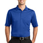 CornerStone Mens Select Moisture Wicking Short Sleeve Polo Shirt w/ Pocket - Royal Blue