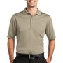 CornerStone Mens Select Moisture Wicking Short Sleeve Polo Shirt w/ Pocket - Tan - Closeout