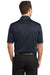 CornerStone CS415 Mens Select Moisture Wicking Short Sleeve Polo Shirt w/ Pocket Navy Blue Back