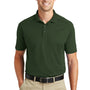 CornerStone Mens Select Moisture Wicking Short Sleeve Polo Shirt - Dark Green