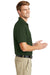 CornerStone CS418 Mens Select Moisture Wicking Short Sleeve Polo Shirt Dark Green Side