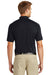 CornerStone CS418 Mens Select Moisture Wicking Short Sleeve Polo Shirt Navy Blue Back