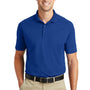 CornerStone Mens Select Moisture Wicking Short Sleeve Polo Shirt - Royal Blue