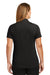 CornerStone CS419 Womens Select Moisture Wicking Short Sleeve Polo Shirt Black Back