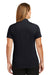 CornerStone CS419 Womens Select Moisture Wicking Short Sleeve Polo Shirt Navy Blue Back