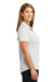 CornerStone CS419 Womens Select Moisture Wicking Short Sleeve Polo Shirt White Side