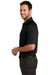 CornerStone CS420 Mens Select Tactical Moisture Wicking Short Sleeve Polo Shirt Black Side
