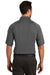 CornerStone CS420 Mens Select Tactical Moisture Wicking Short Sleeve Polo Shirt Charcoal Grey Back