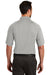CornerStone CS420 Mens Select Tactical Moisture Wicking Short Sleeve Polo Shirt Light Grey Back