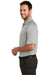 CornerStone CS420 Mens Select Tactical Moisture Wicking Short Sleeve Polo Shirt Light Grey Side