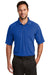 CornerStone CS420 Mens Select Tactical Moisture Wicking Short Sleeve Polo Shirt Royal Blue Front