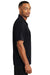 CornerStone CS421 Mens Gripper Moisture Wicking Short Sleeve Polo Shirt Black Side