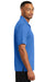 CornerStone CS421 Mens Gripper Moisture Wicking Short Sleeve Polo Shirt Blue Lake Side